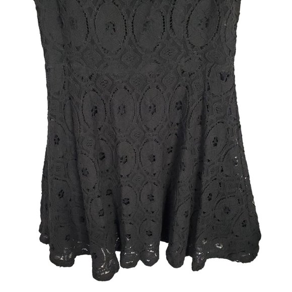 BB Dakota Size 8 Dress Renley Fit & Flare Minidress Bateau Sleeveless Black - Picture 5 of 13